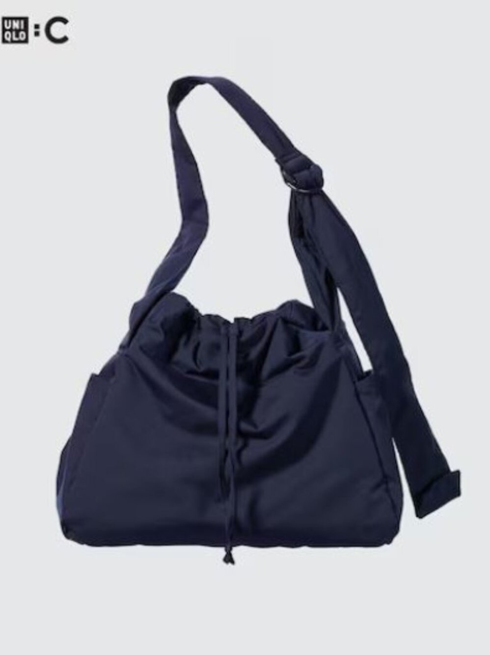 Uniqlo C Soft Puffy Shoulder Bag Navy - NWT + Free Gift